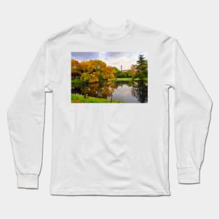 Autumn Trees Regent's Park London England Long Sleeve T-Shirt